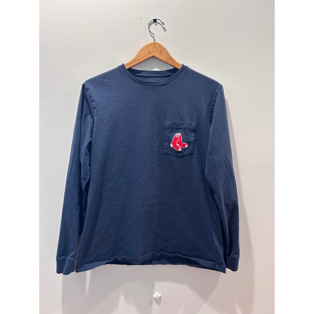 Vineyard Vines Shirt Mens Medium Blue Boston Red Sox 2018 World Series Champions